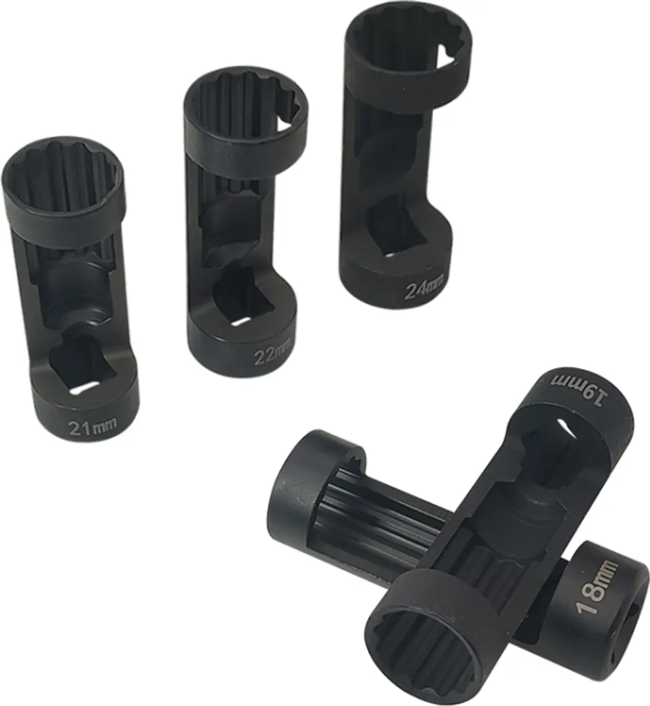 Kit Bussole 12 Punte 1/2" per Ammortizzatori 18-24mm | Acciaio Cr-V ZK-081