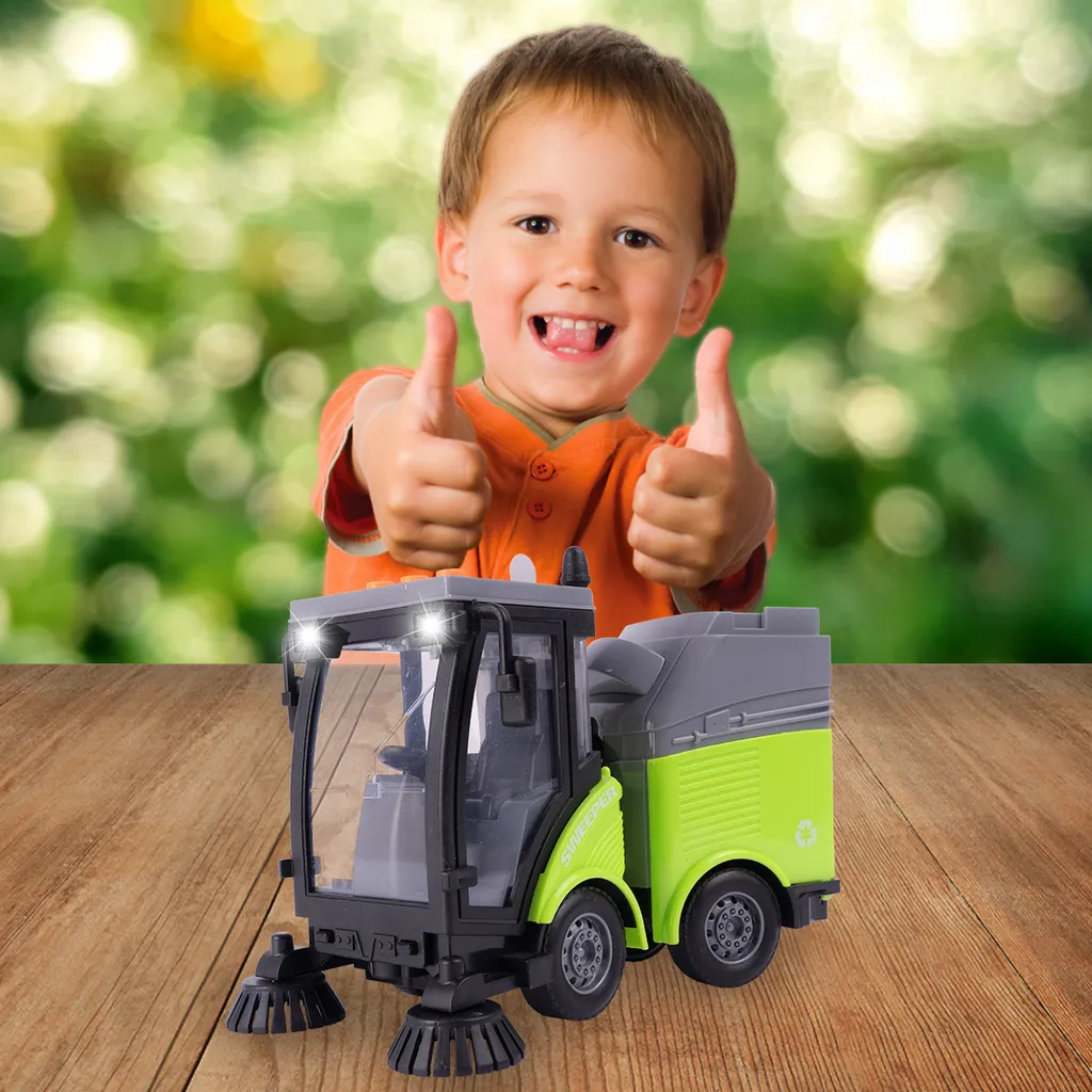 Regalo Top: Spazzatrice Stradale MalPlay Luci e Suoni - Un Must! - 5