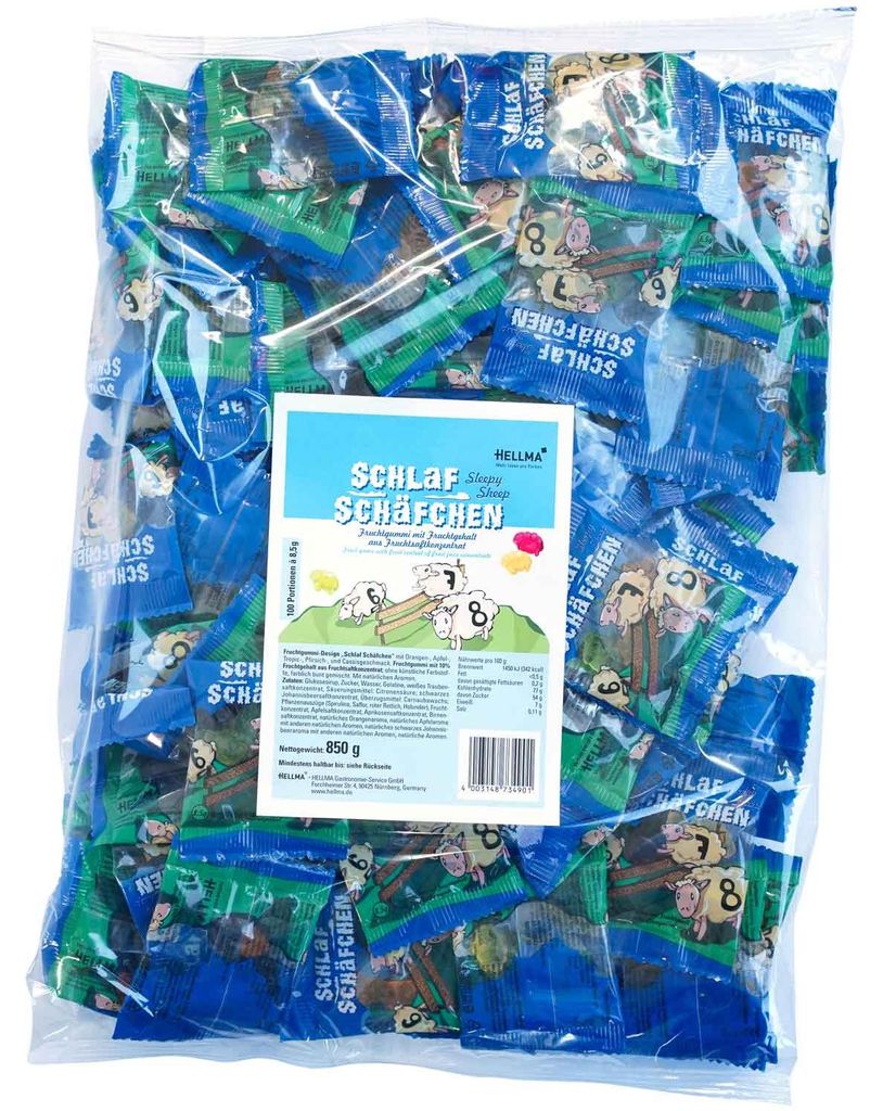 Hellma Schlafschäfchen 100x8,5g Produktbild 
