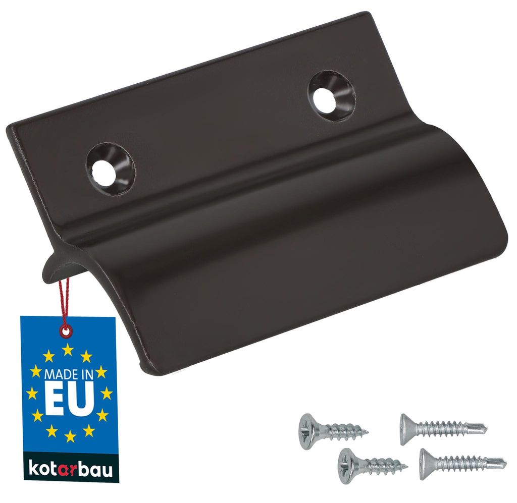 KOTARBAU® Pochwyt Balkonowy z Ogranicznikiem 65 x 45 mm Zdjęcie produktu 
