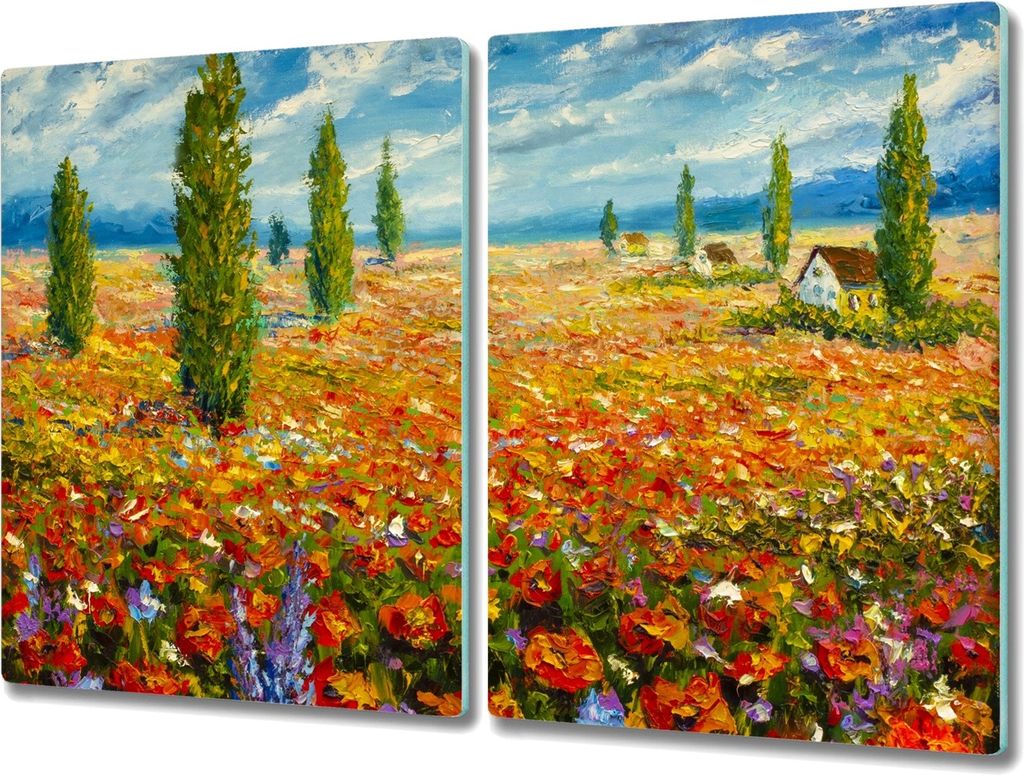 Coloray Herdabdeckplatte 2x40x52 cm Schneidebrett Produktbild 