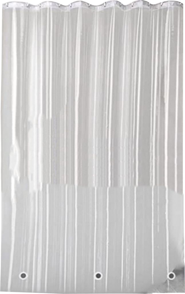 Duschvorhang Wasserdicht Transparent Verdickt Anti-Schimmel Leicht zu reinigen Hydrophobe Oberfläche Badewannenzubehör