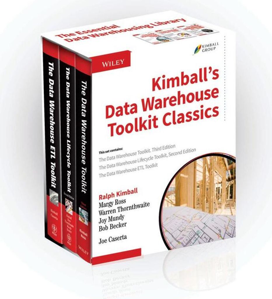Kimballs Data-Warehouse-Toolkit-Klassiker, Satz mit 3 Bänden