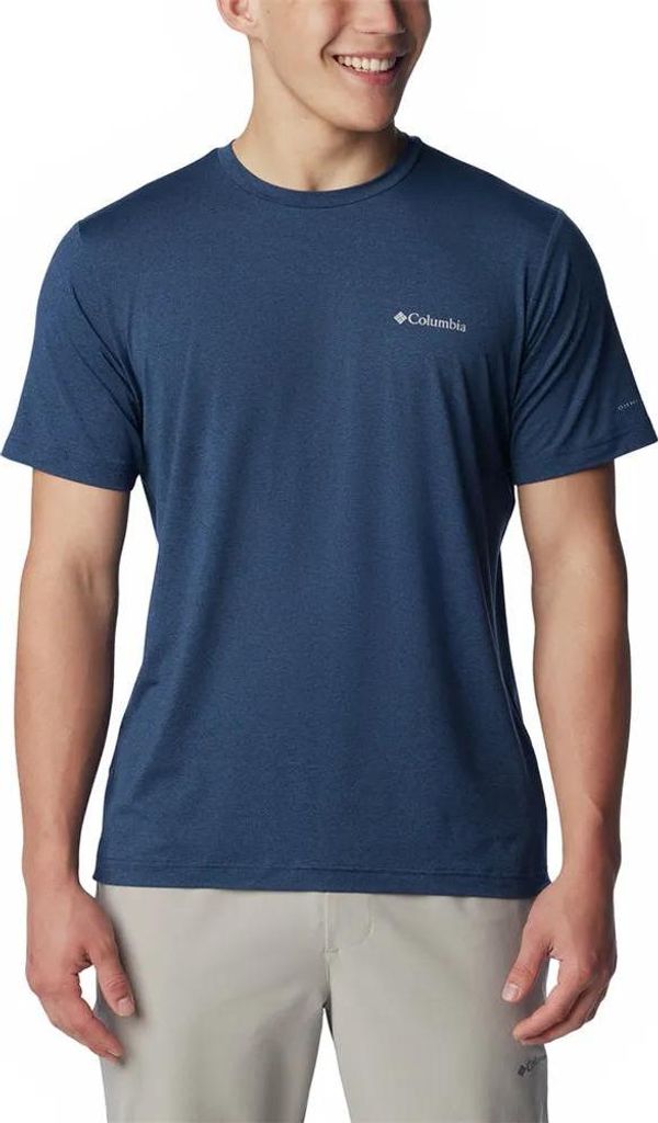 Columbia Tech Trail Ii Kurzarm-t-shirt Blau M Herren Blau M