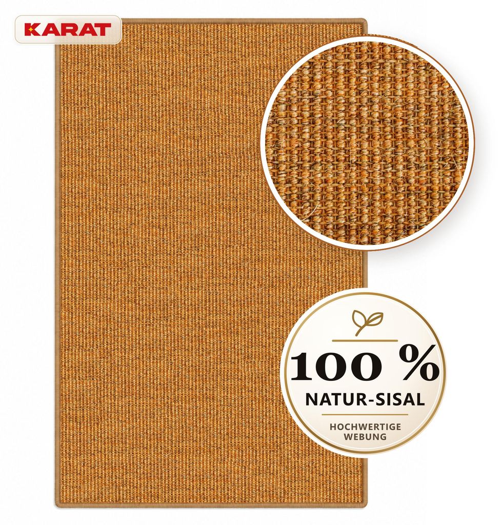 Sisal Teppich auf Maß Goa Naturteppich Läufer aus 100 % Produktbild 