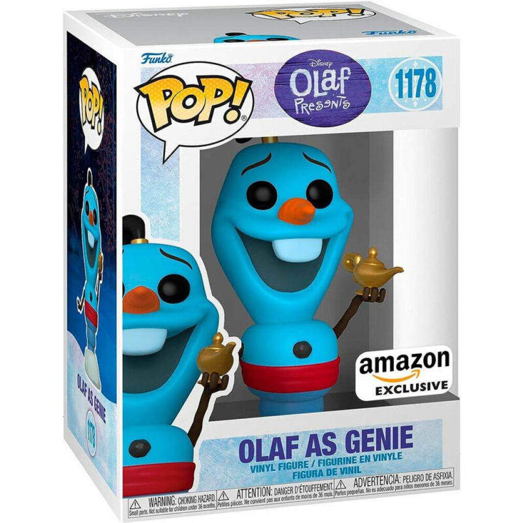 POP-Figur Disney Olaf Geschenk Olaf als Genie Exklusiv