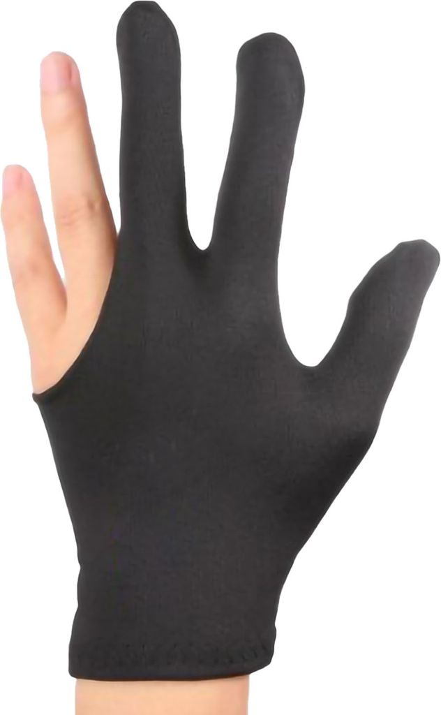 Billardhandschuhe elastische 3 Finger Snooker Cue Handschuh für Männer Frauen Pool Accessoire Billardteile