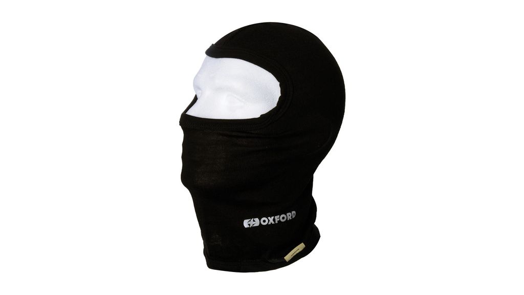 Oxford Deluxe Balaclava Merino Black Sturmhaube