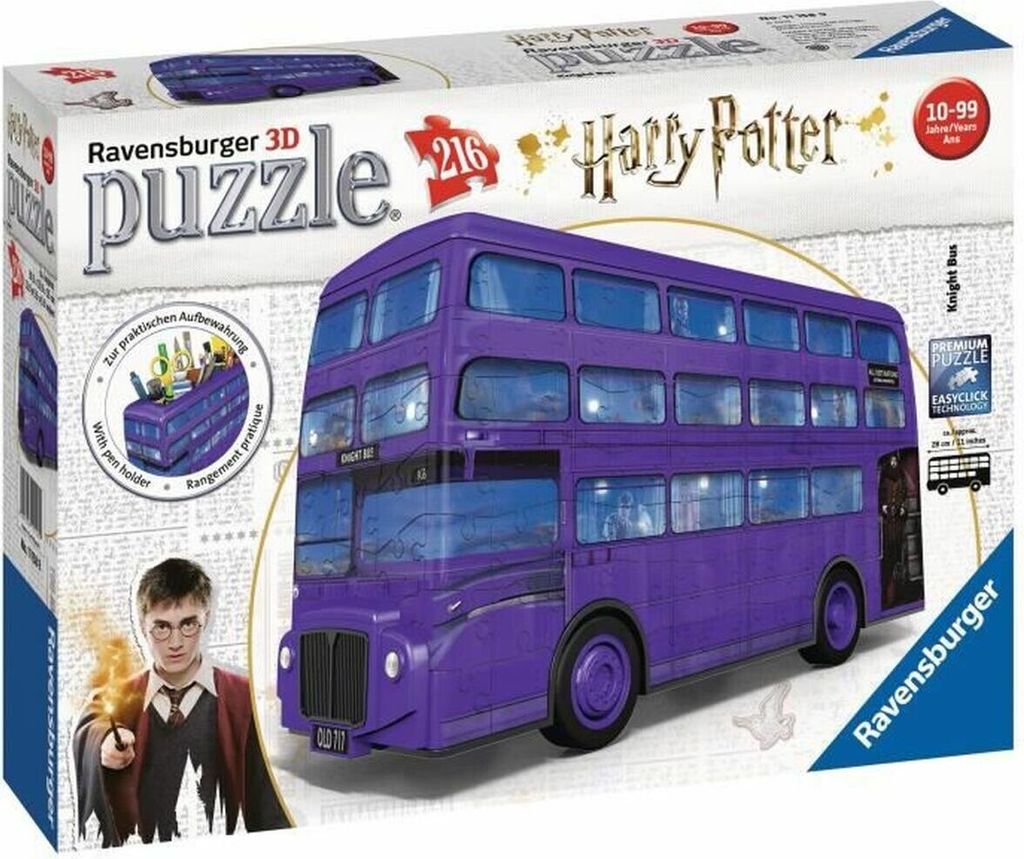 RAVENSBURGER 3D Puzzle "Harry Potter Knight Bus" Produktbild 15