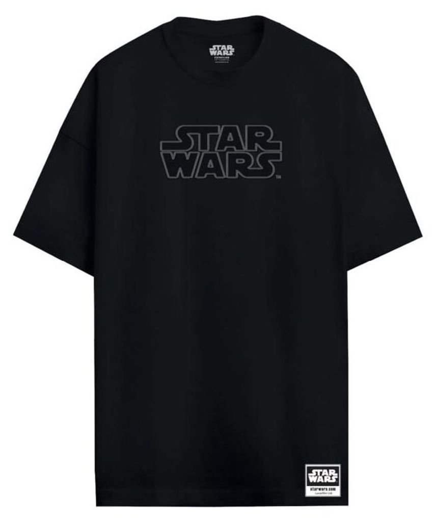 Star Wars T-Shirt Herren Logo schwarz XL