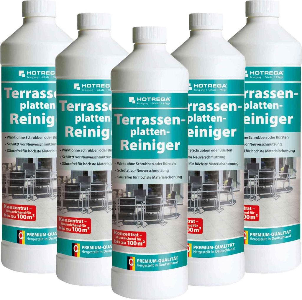 HOTREGA Terrassenplatten Reiniger Konzentrat 1 Liter - Produktbild 