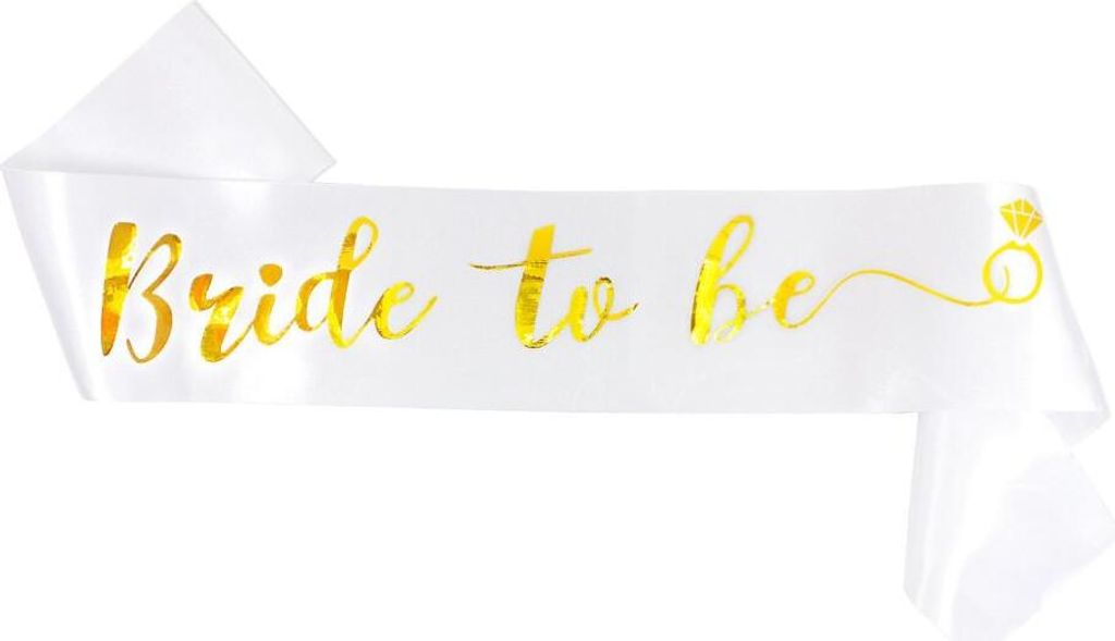 Oblique Unique Schärpe Bride To Be JGA Produktbild 