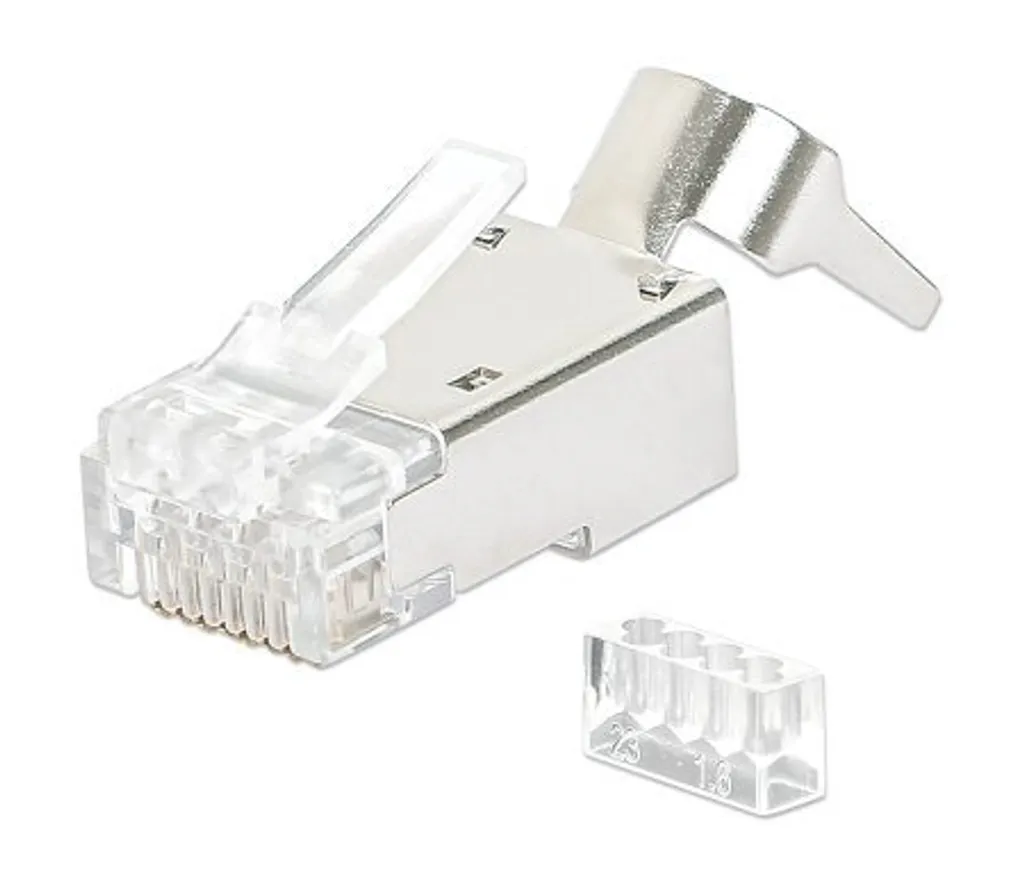 Pack 70 Connecteurs RJ45 Cat6A STP INTELLINET contre Interférences - 2