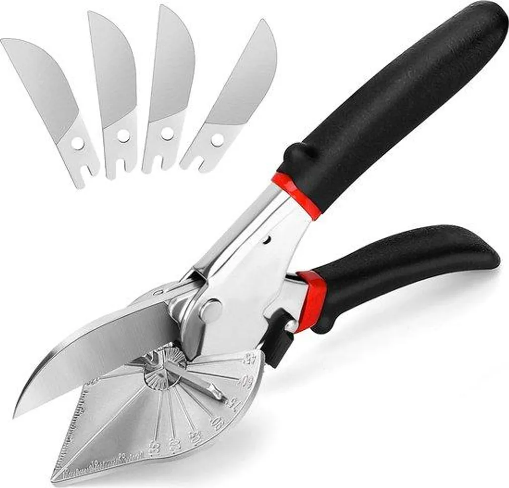 Coupe-onglets manuel multi-angles pour profilés PVC et baguettes bois