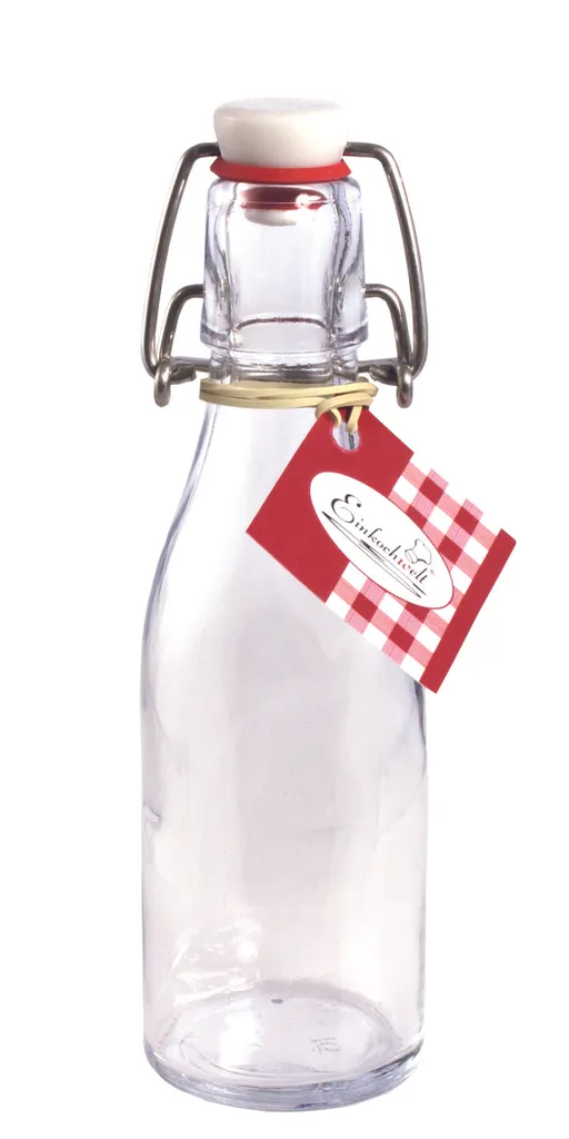 Bottiglie Vetro 200ml Tappo Meccanico Einkochwelt - Kit Conserve Home