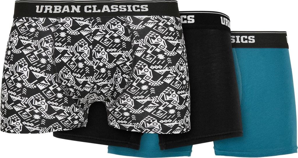 Urban Classics Boxershort-Set Herren Organic Boxer Shorts 3 Pack multicolor S