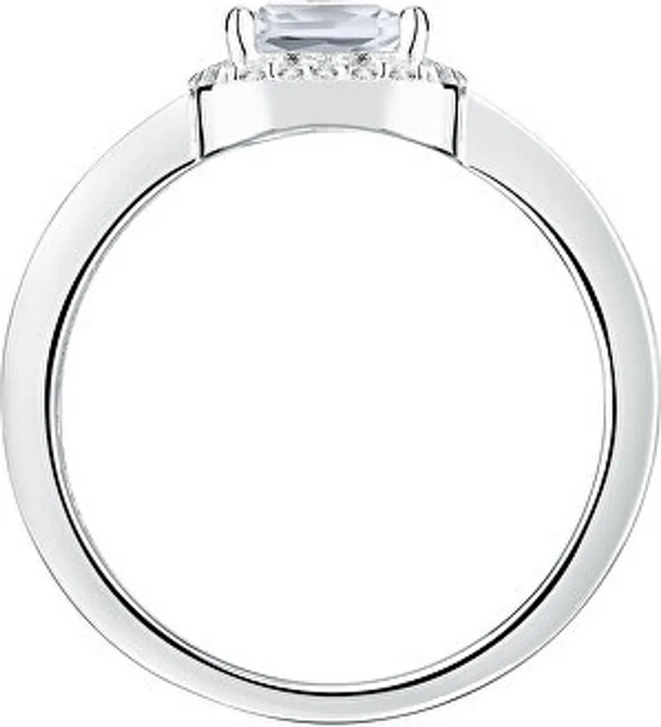 Bague Argent 925 et Zirconia Étincelant SAIW1150 - Finition Luxe 56mm