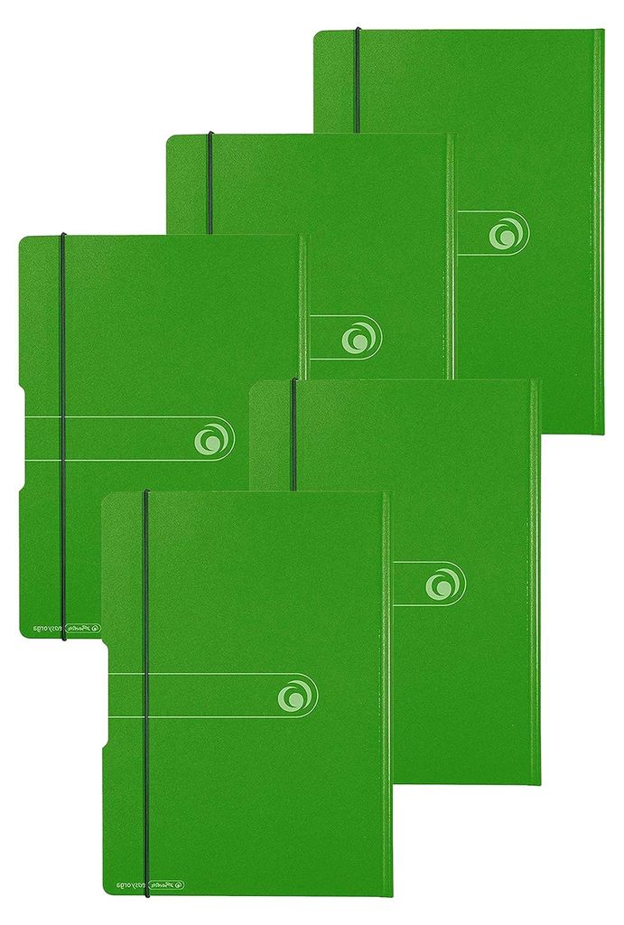 Herlitz easy orga to go Klemmbrettmappe A4 (5 Stück, apfel)