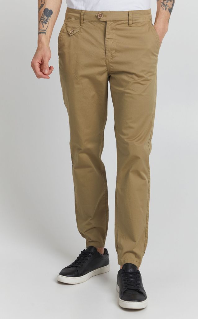 Solid SDBishop PA Herren Hose Stoffhose mit Gürtelschlaufen aus Baumwolle mit Stretch-Anteil Regular-Fit