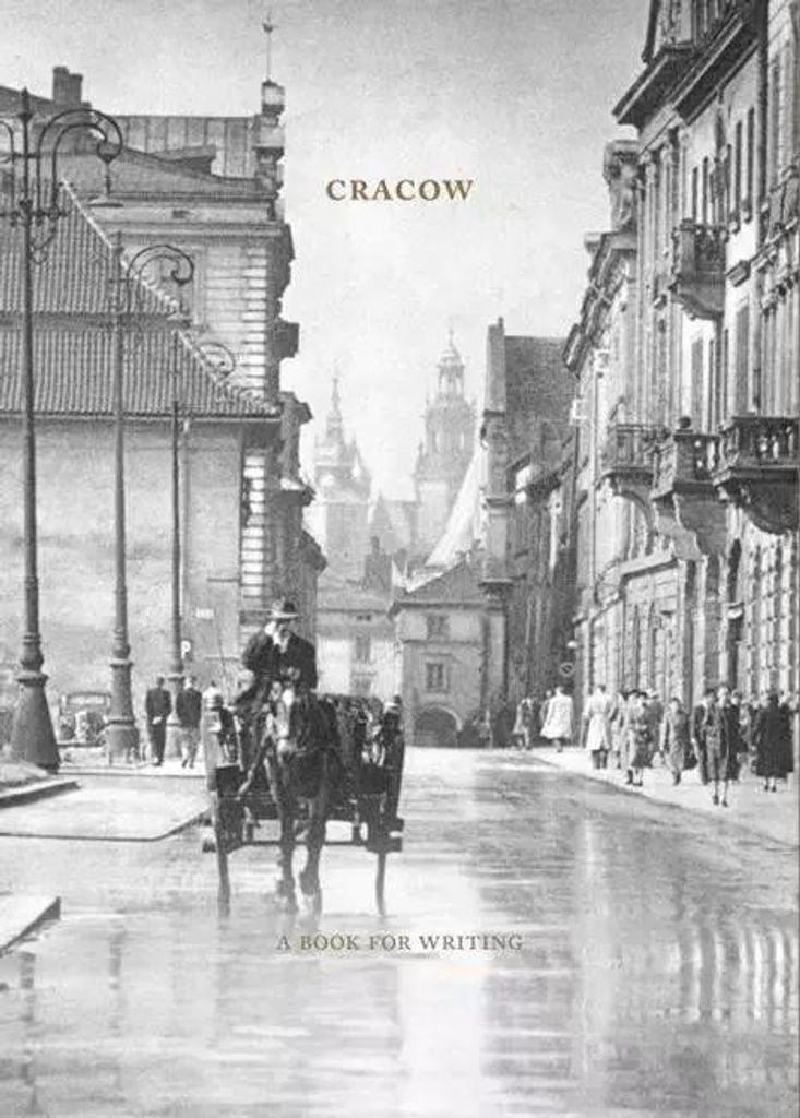 Kraków. Książka do pisania wersja angielska