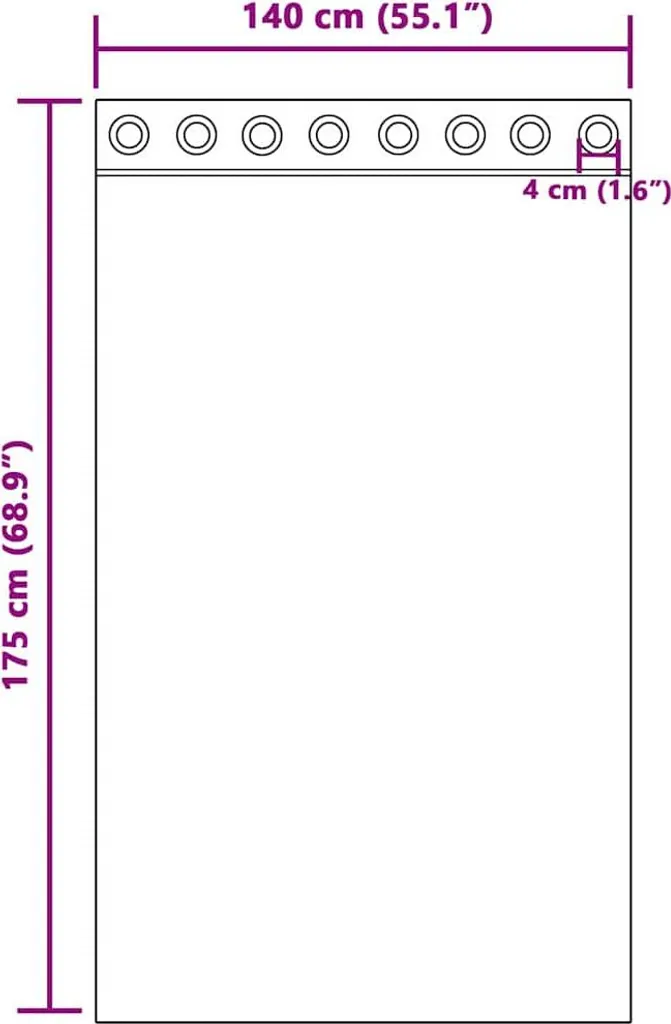 Set Di 2 Tende In Voile Trasparenti Marroni Con Passanti E Cordoncino – 175x140 Cm – Protezione Solare Leggera Per Soggiorno - 4