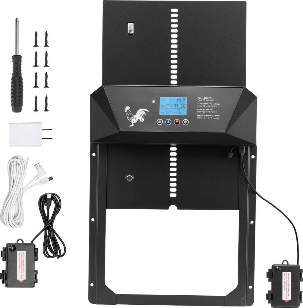 SucceBuy, sportello automatico per polli con display LCD, Immagine del prodotto 