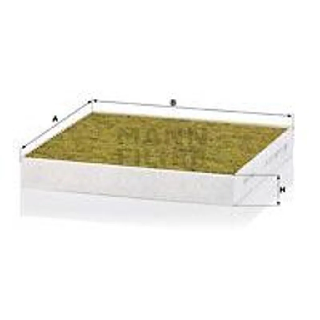 Filtre habitacle charbon actif FP 23 024 anti-allergène pour Sonata