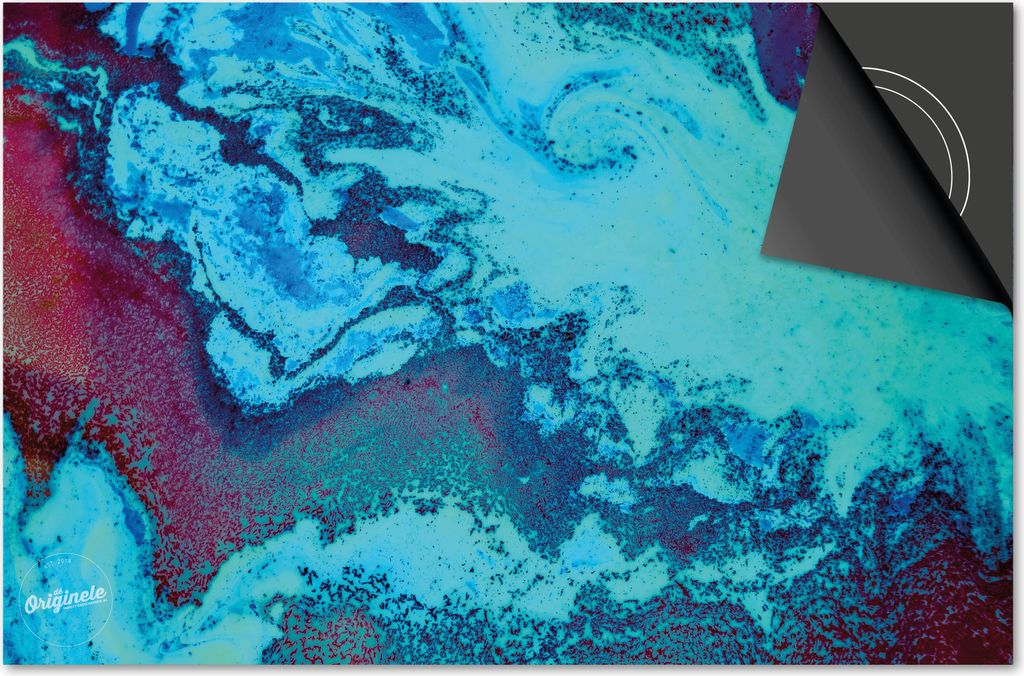 Induktionsschutz 65x52 - abdeckplatte Induktion matt- Dietrix Kochfeldschutz- Exklusive - Natur - Koralle