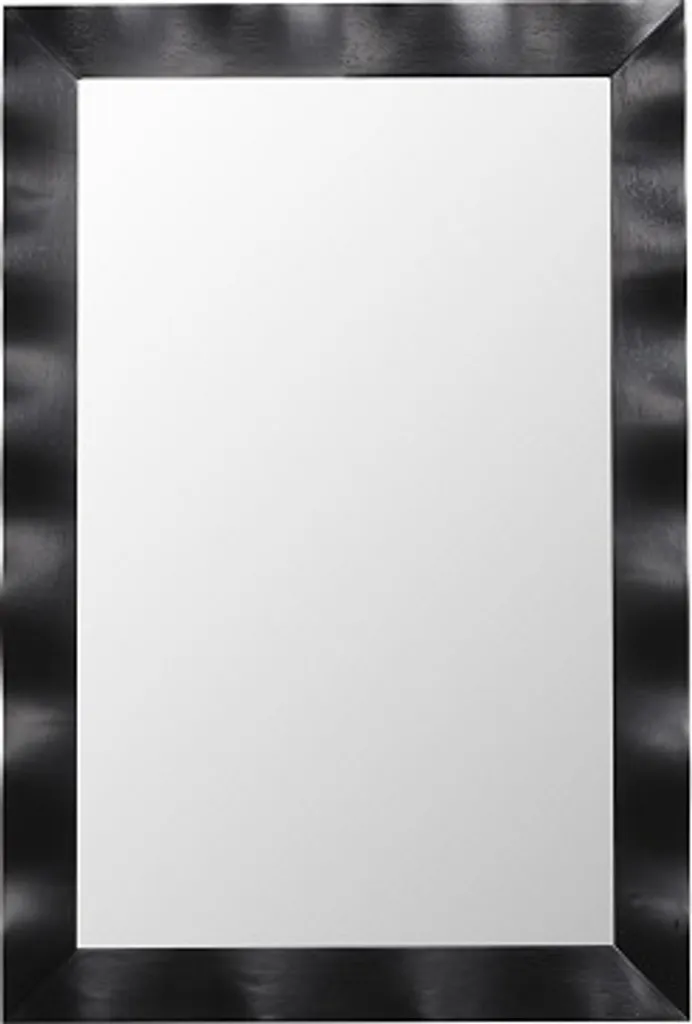 Miroir Mural Robuste en Bois Noir : Finissez-en avec les Cadres Fragiles
