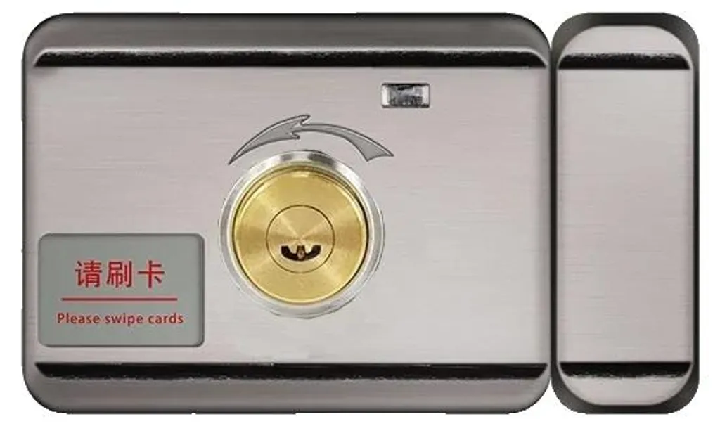 Serrure de porte sans fil accès multi-utilisateurs avec 2 télécommandes