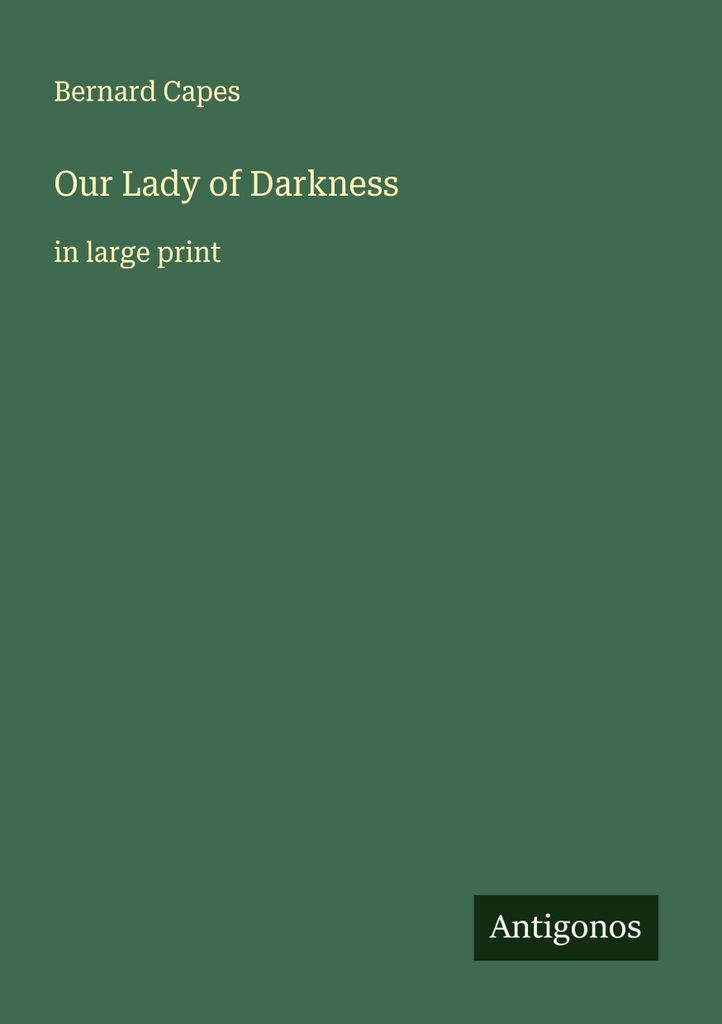 Our Lady of Darkness