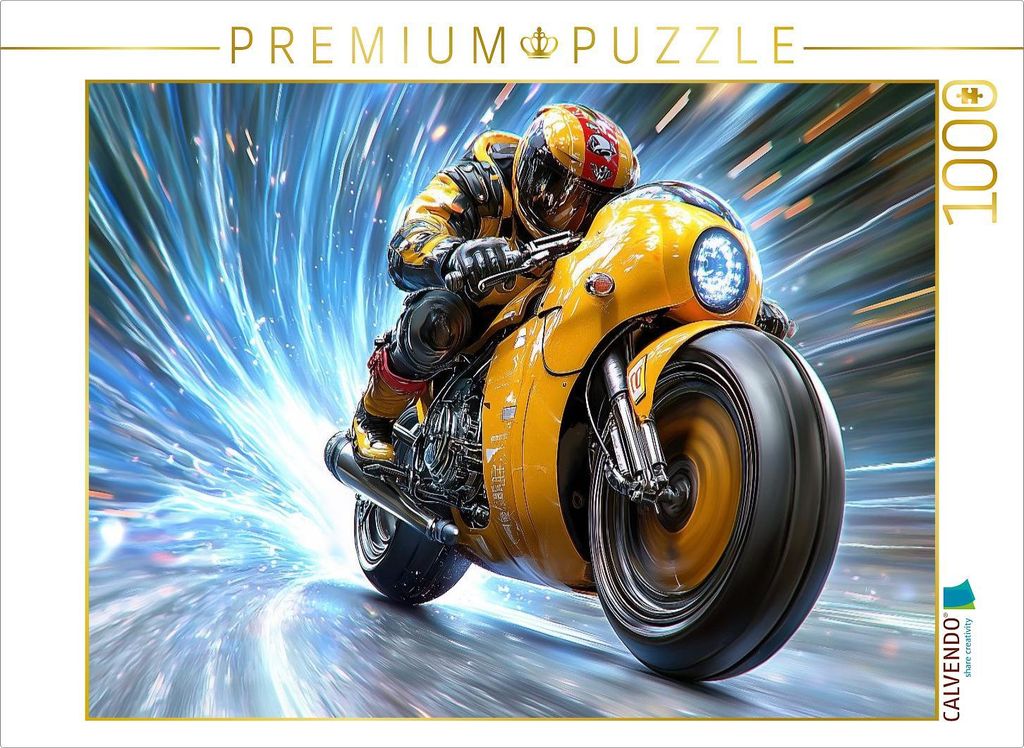 CALVENDO Puzzle Ein Motiv aus dem Kalender Ziro Rider | 1000 Teile Lege-Größe 64x48cm Foto-Puzzle für glückliche Stunden