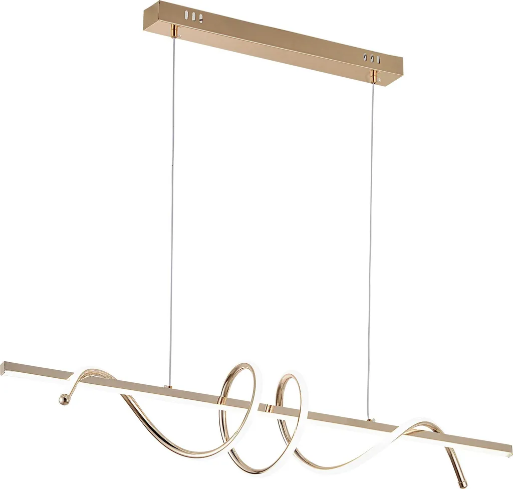Sospensione LED Toolight G065-CP Gold: Illuminazione Minimal Chic 4000K