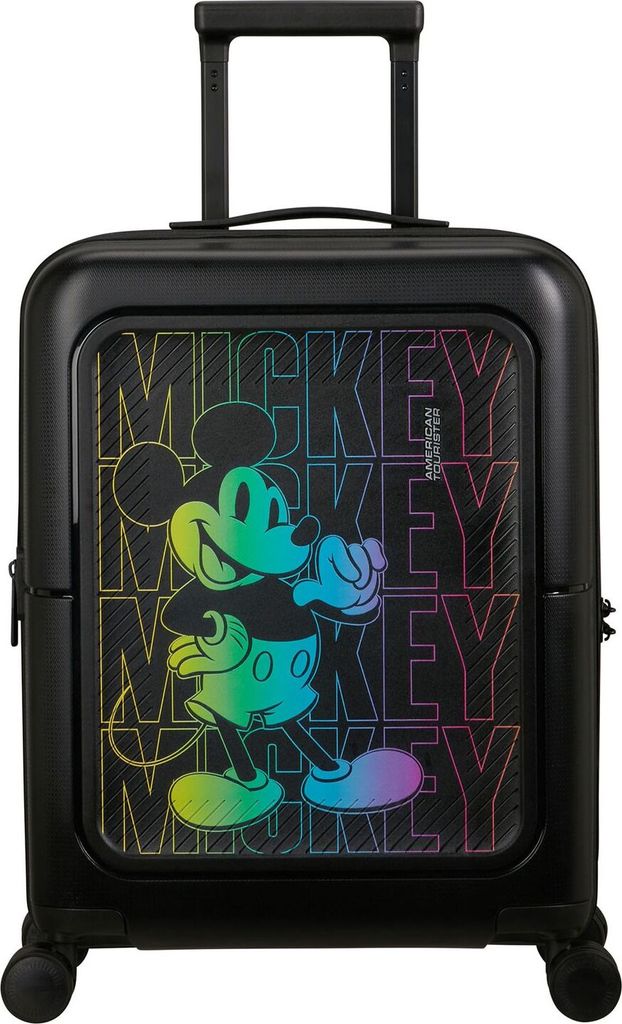 American Tourister Trolley Dashpop Disney Spinner 55 / 20 EXP TSA Mikey Neon Gradient schwarz