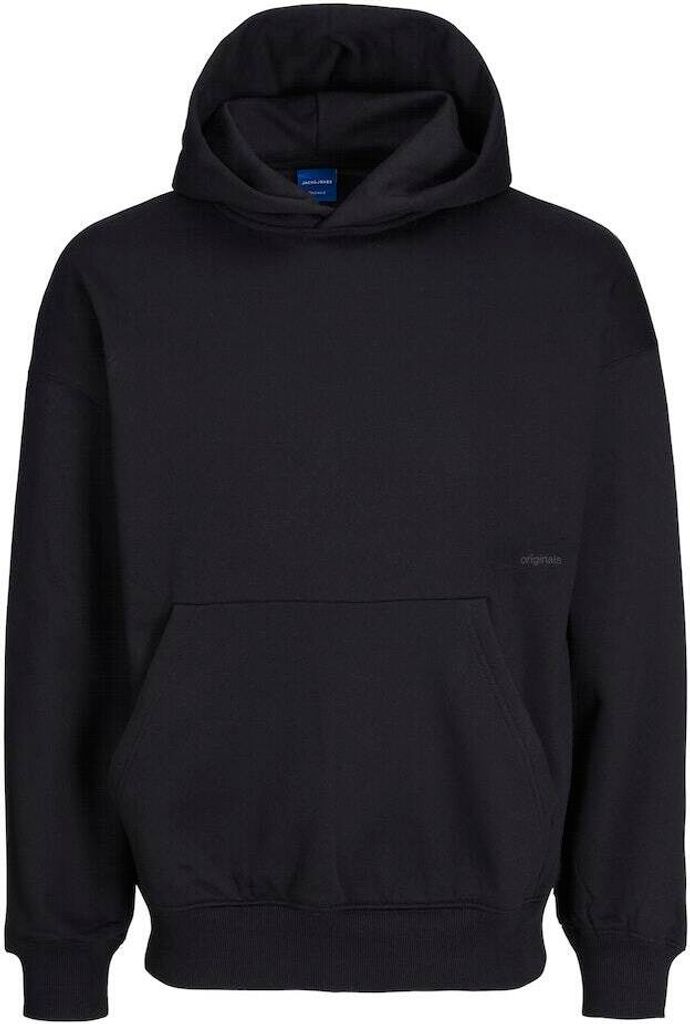 JACK&JONES ORIGINALS JORVIBE SPONGY SWEAT HOOD Black L