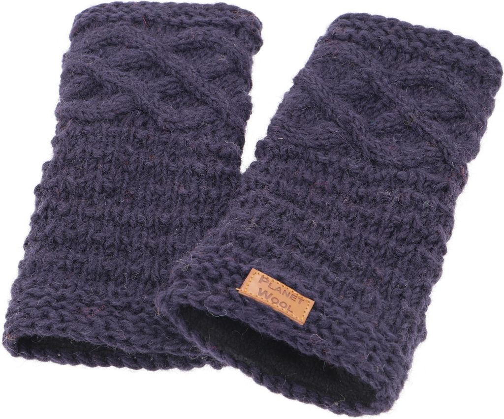 Handgestrickte Pulswärmer, Handstulpen, Pulswärmerr aus Produktbild 