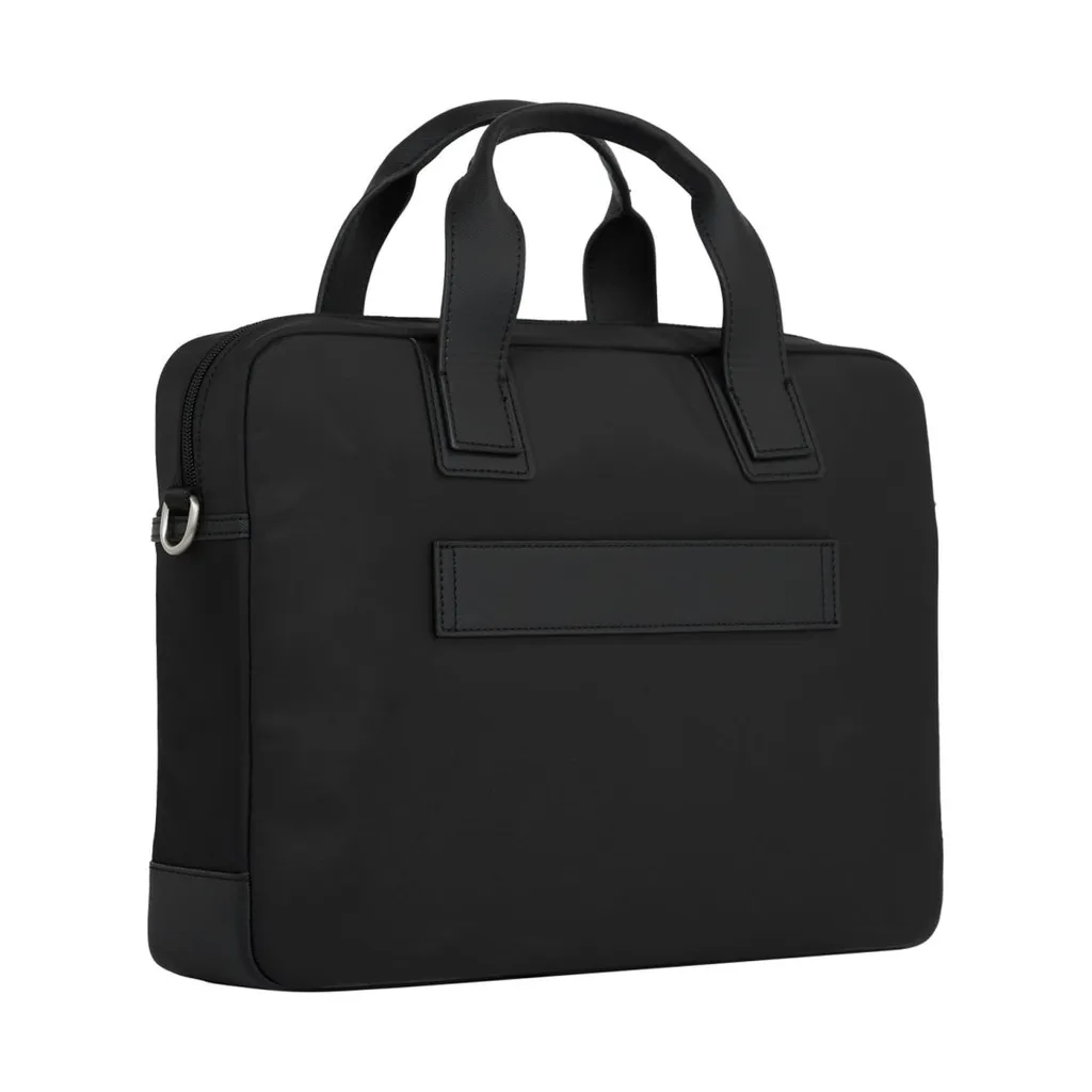 Sac Tommy Hilfiger Th Elevated Nylon Computer Bag AM0AM11574BDS Noir