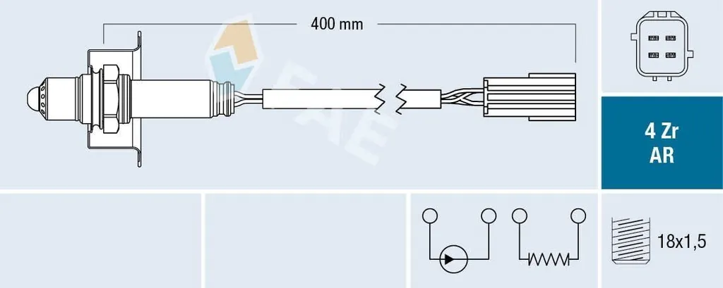 Voyant Moteur Allumé ? Sonde Lambda FAE 75613 NISSAN Navara D40 Solution