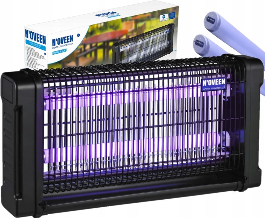 NOVEEN Mosquito lamp IKN 40 2X20 wat black Zdjęcie produktu 