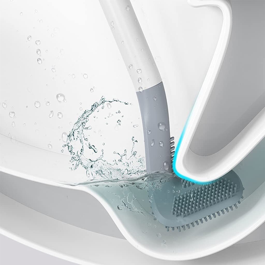 Wc Bürste Silikon Toilettenbürste Klobürste - Produktbild 2