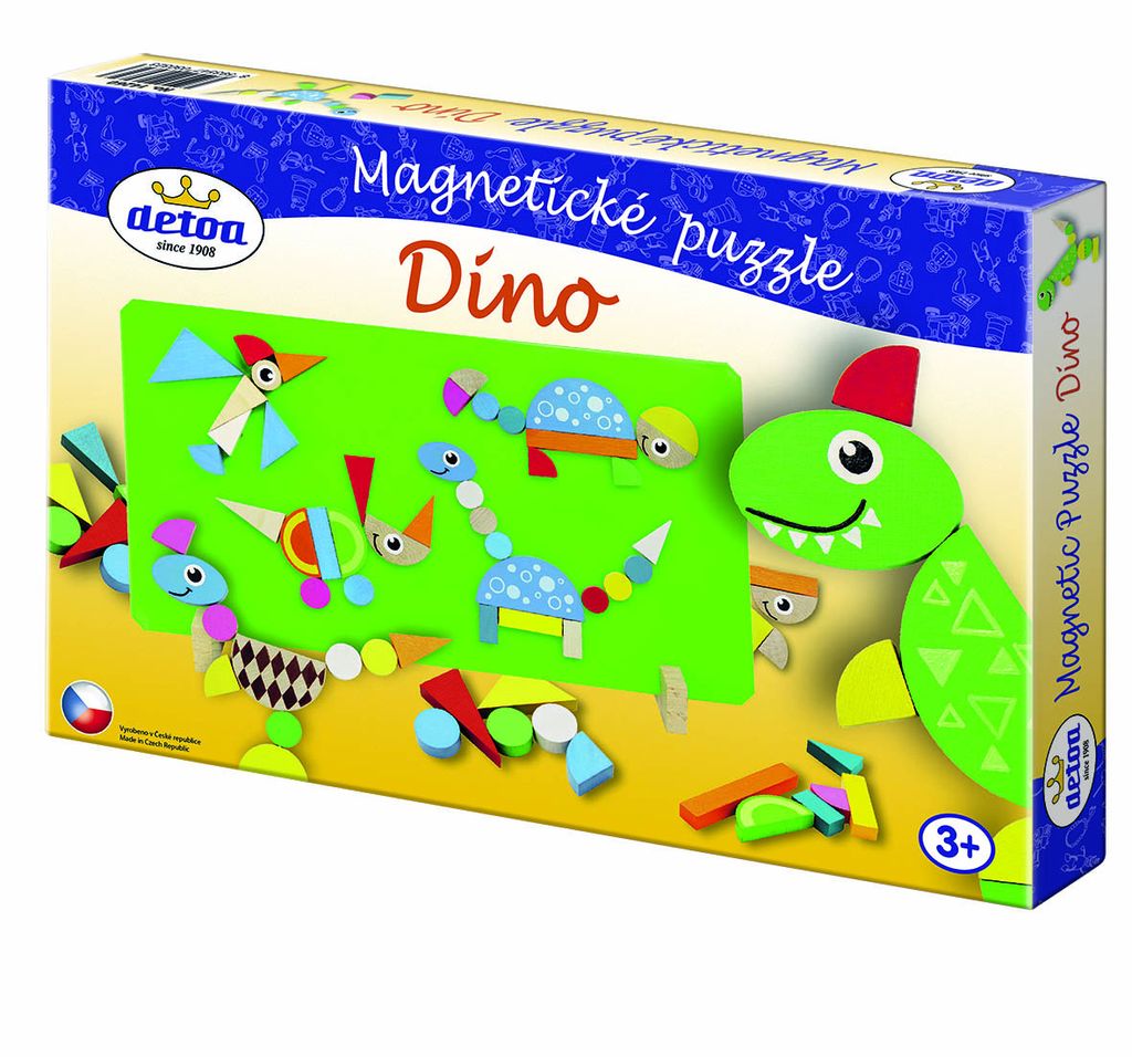 Magnetisches Rätsel Dino Produktbild 
