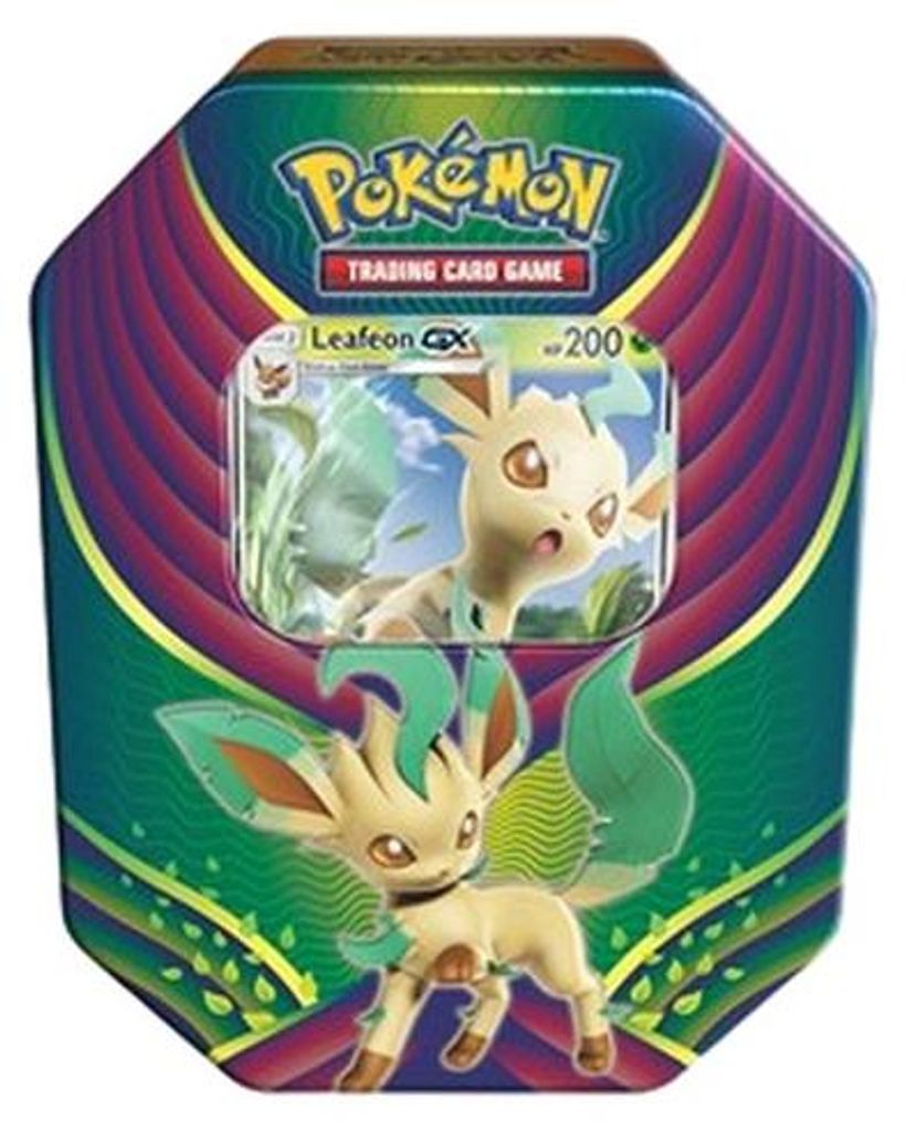 Pokemon Evolution Celebration Tins: Leafeon GX Tin