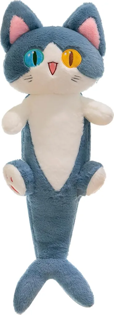 Dormez Mieux : Peluche Chat Coussin Douillet 135cm Contre l'Anxiété