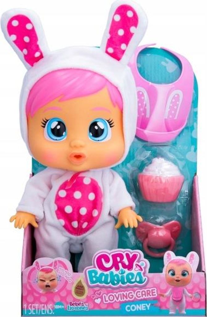 Cry Babies Magic Tears Loving Care Lalka Coney Płacze Łzy Immagine del prodotto 