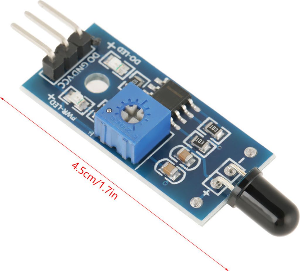 IR-Flammensensor-Modul, Infrarot-Flammensensor, Produktbild 