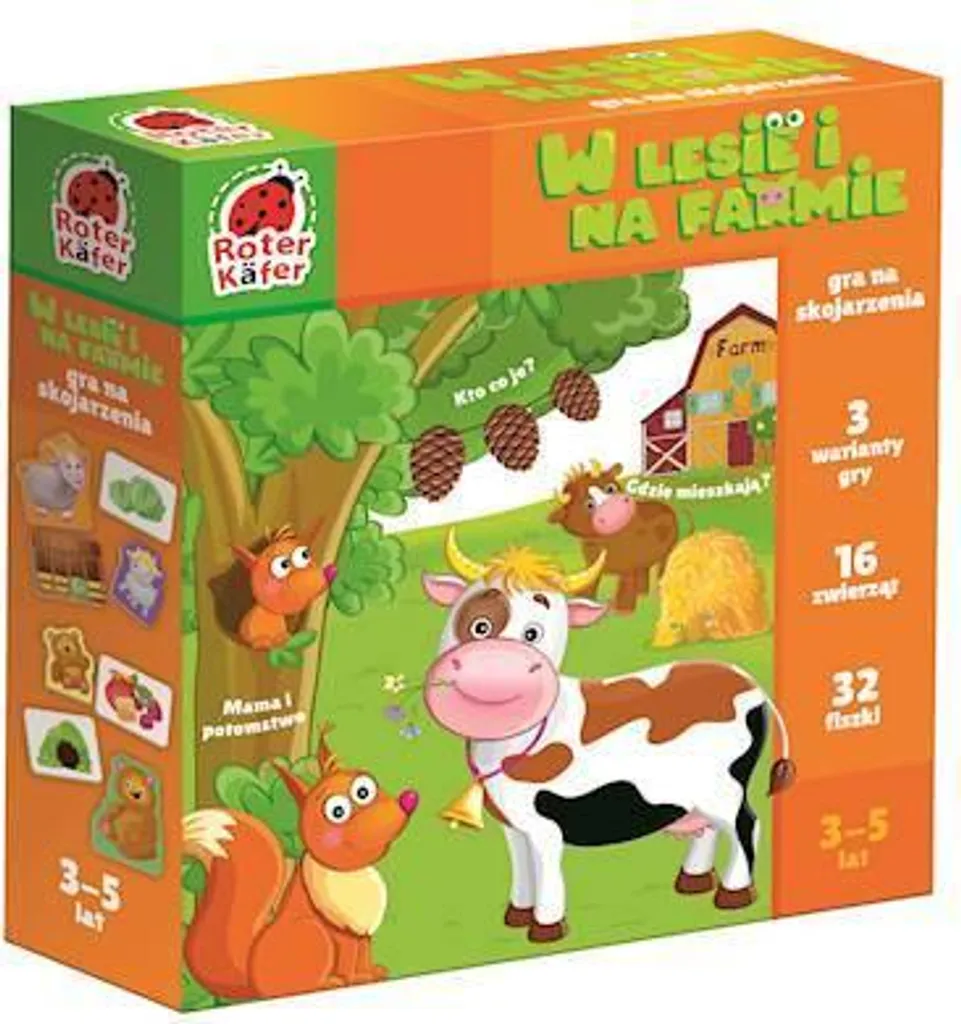 Gioco Educativo Nella Foresta e Nella Fattoria RK1280-06 | Impara Giocando