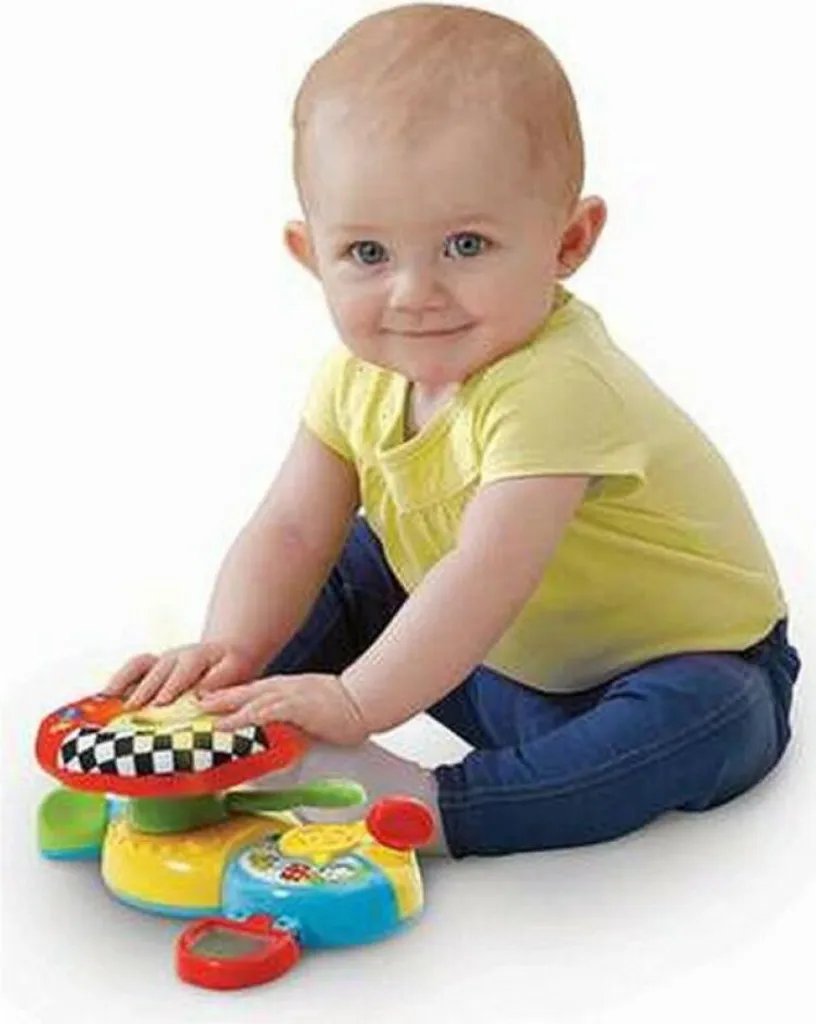 Trolley Volant VTech avec Sangles d'Arrimage et Tableau de Bord Sonore