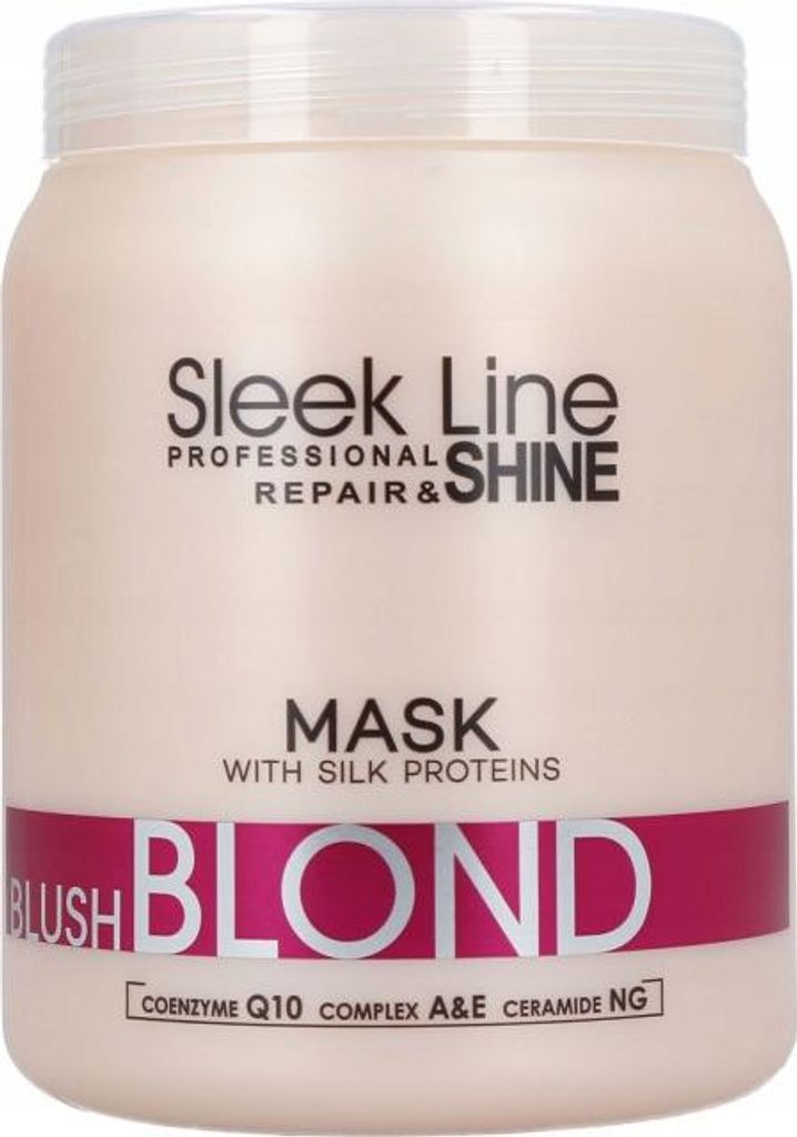 STAPIZ SLEEK LINE BLUSH BLOND Haarmaske 1000 ml Produktbild 