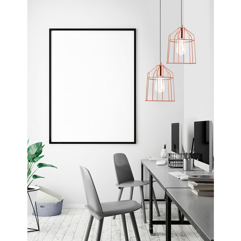 Nova Luce Peppino Hängelampe Metall Kupfer