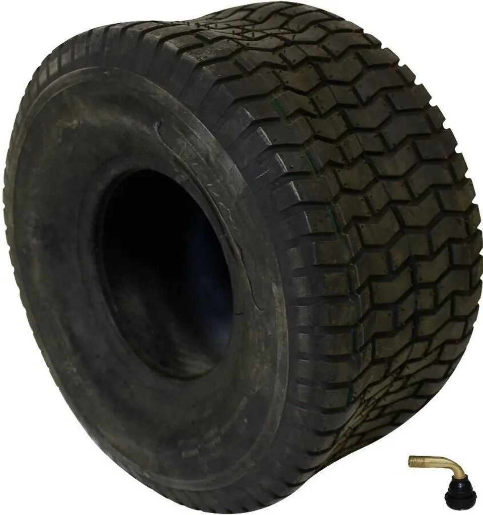 Pneu 20x10-8 anti-crevaison tubeless pour tracteur tondeuse avec valve